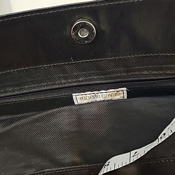 Roberto cavalli canvas shoulder bag. - Picture 14 of 14